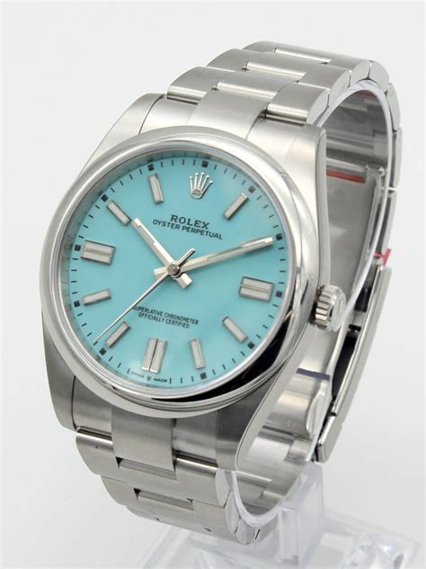 replica blue face rolex|rolex tiffany blue face.